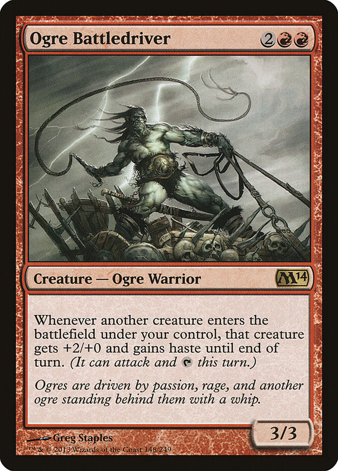 Ogre Battledriver - [Foil] Magic 2014 (M14)