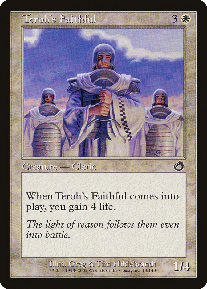 Teroh's Faithful - [Foil] Torment (TOR)