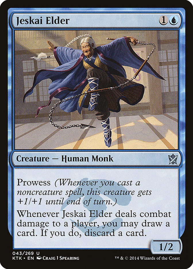 Jeskai Elder - [Foil] Khans of Tarkir (KTK)