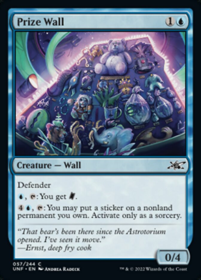 Prize Wall - [Foil] Unfinity (UNF)