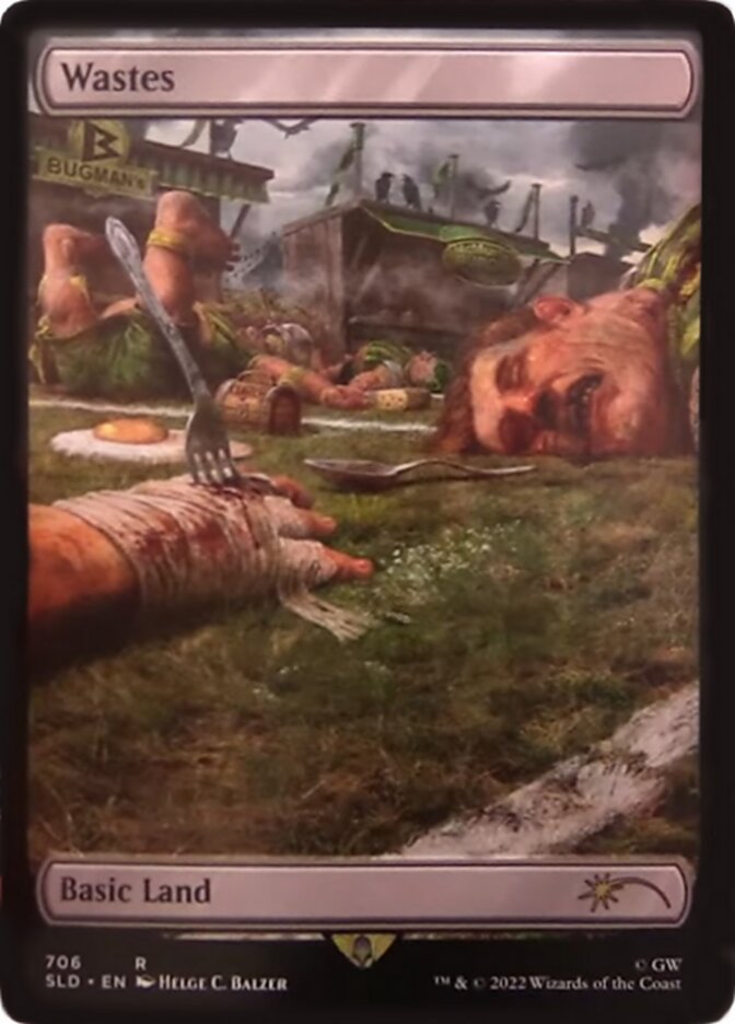 Wastes (706) - [Full Art] Secret Lair Drop (SLD)