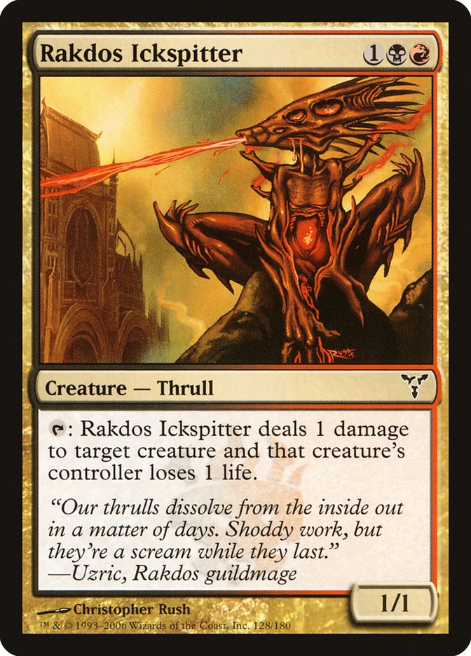Rakdos Ickspitter - [Foil] Dissension (DIS)