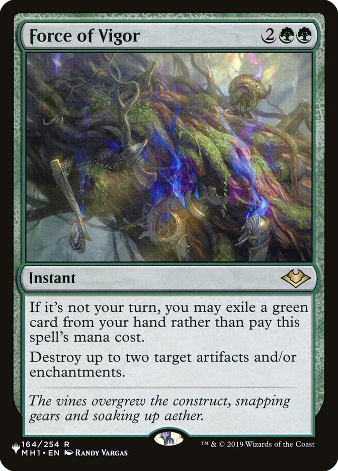 Force of Vigor - The List (PLIST)