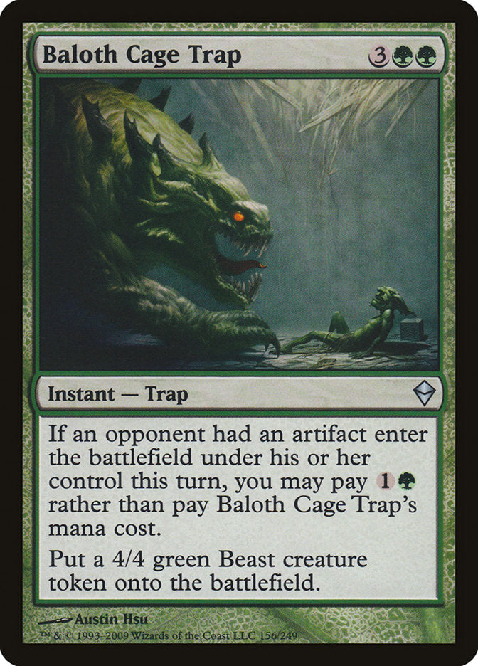 Baloth Cage Trap - Zendikar (ZEN)