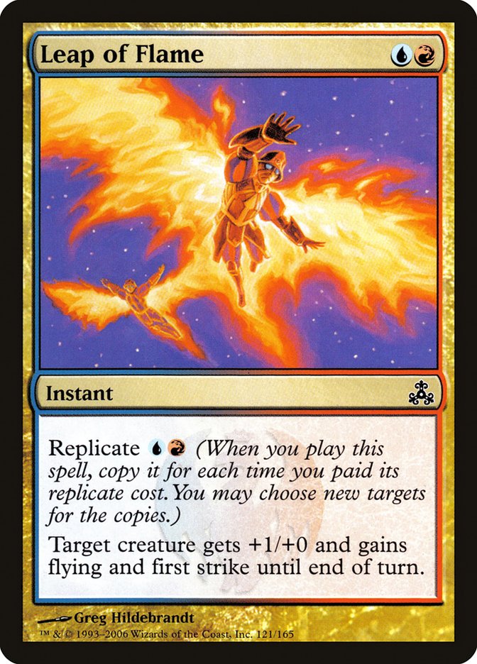 Leap of Flame - [Foil] Guildpact (GPT)