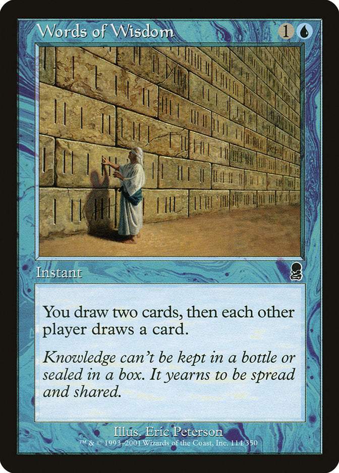 Words of Wisdom - [Foil, Retro Frame] Odyssey (ODY)