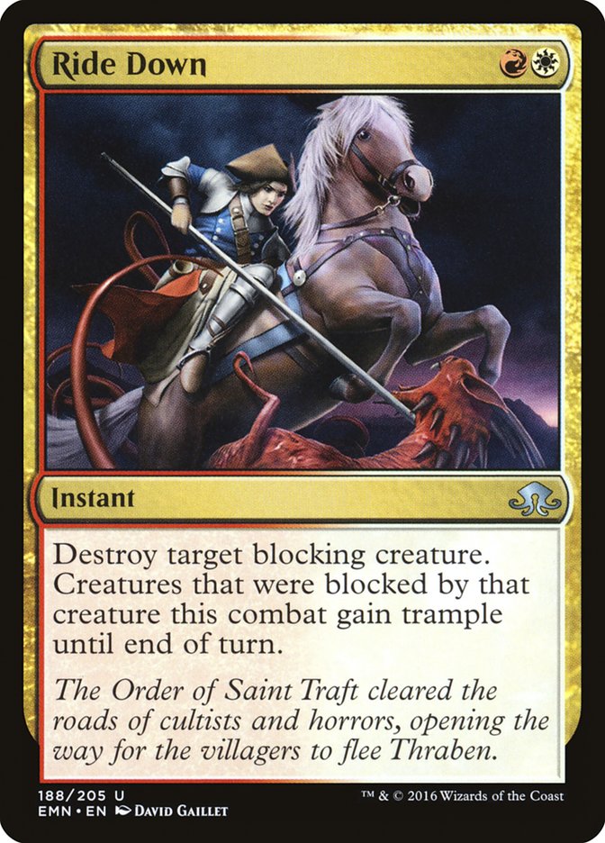 Ride Down - [Foil] Eldritch Moon (EMN)