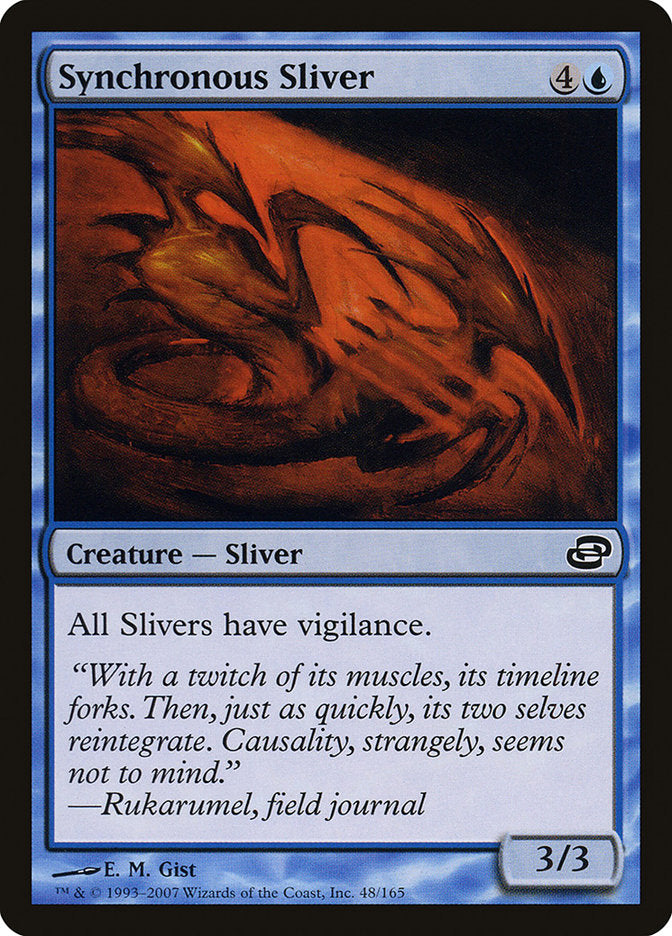 Synchronous Sliver - [Foil] Planar Chaos (PLC)