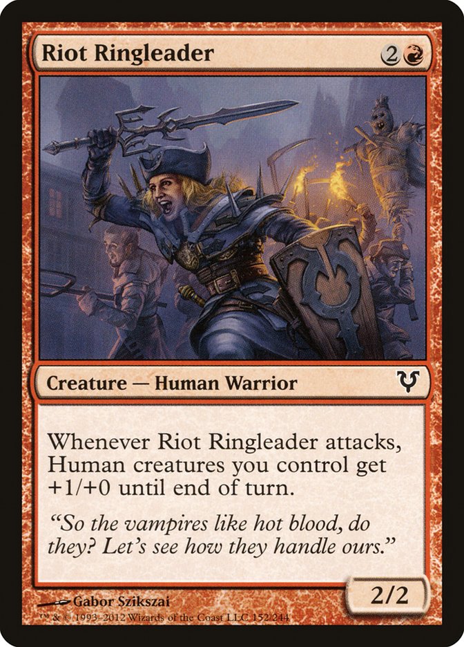Riot Ringleader - [Foil] Avacyn Restored (AVR)
