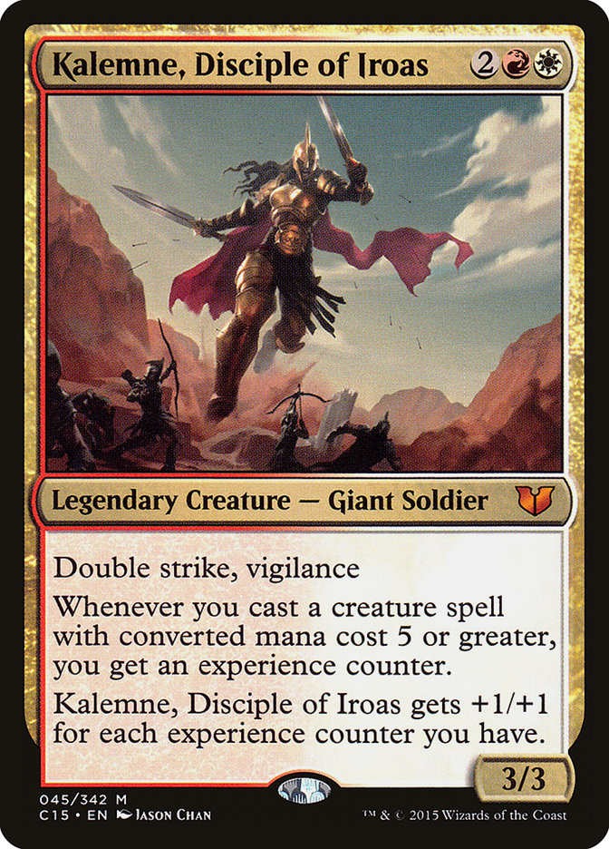 Kalemne, Disciple of Iroas - Commander 2015 (C15)