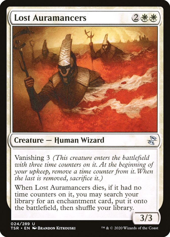 Lost Auramancers - [Foil] Time Spiral Remastered (TSR)