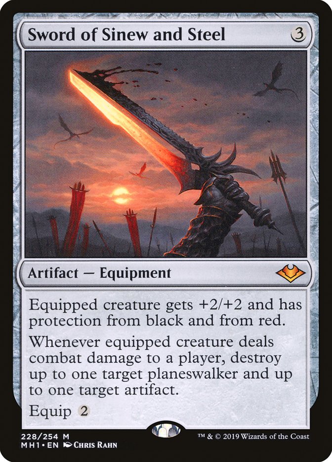 Sword of Sinew and Steel - [Foil] Modern Horizons (MH1)