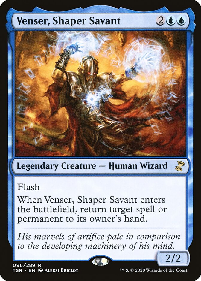 Venser, Shaper Savant - [Foil] Time Spiral Remastered (TSR)