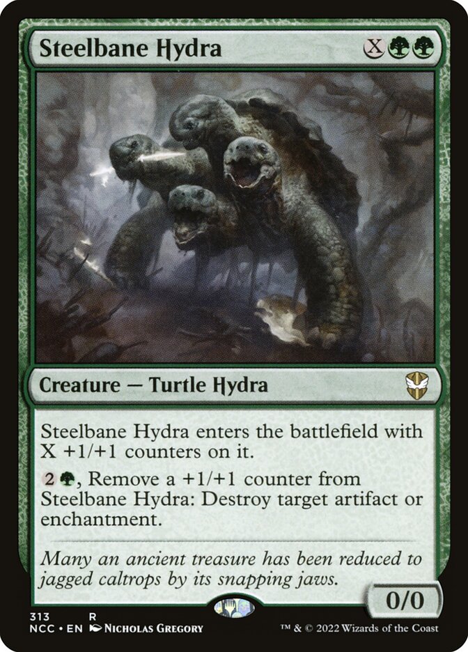 Steelbane Hydra - [Foil] New Capenna Commander (NCC)