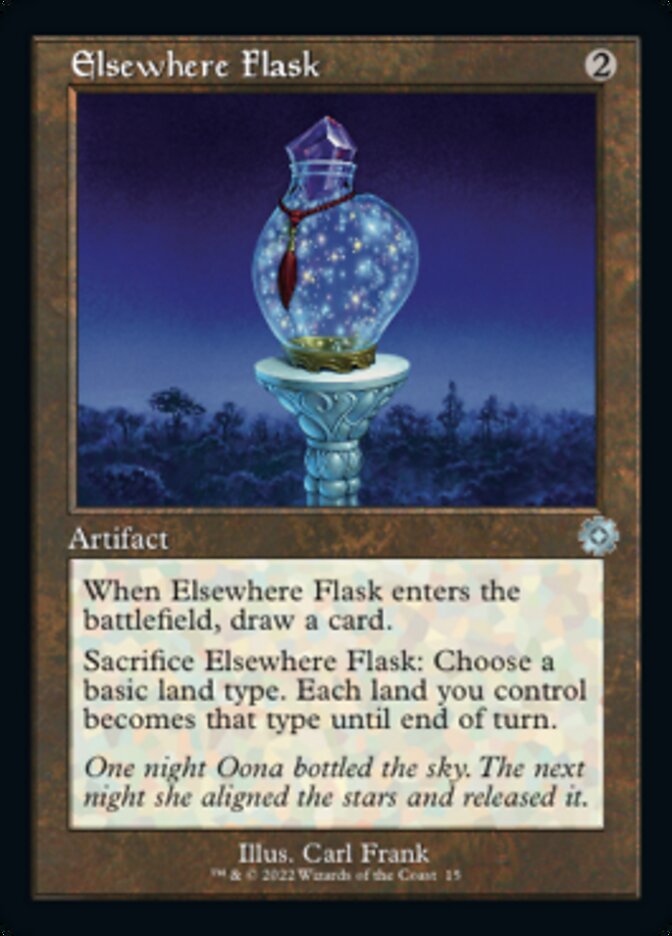 Elsewhere Flask - [Foil] The Brothers' War Retro Artifacts (BRR)