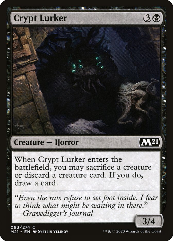 Crypt Lurker - [Foil] Core Set 2021 (M21)