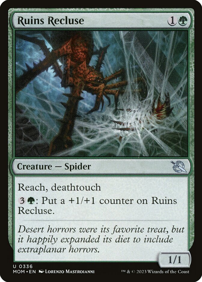 Ruins Recluse - [Foil] March of the Machine (MOM)
