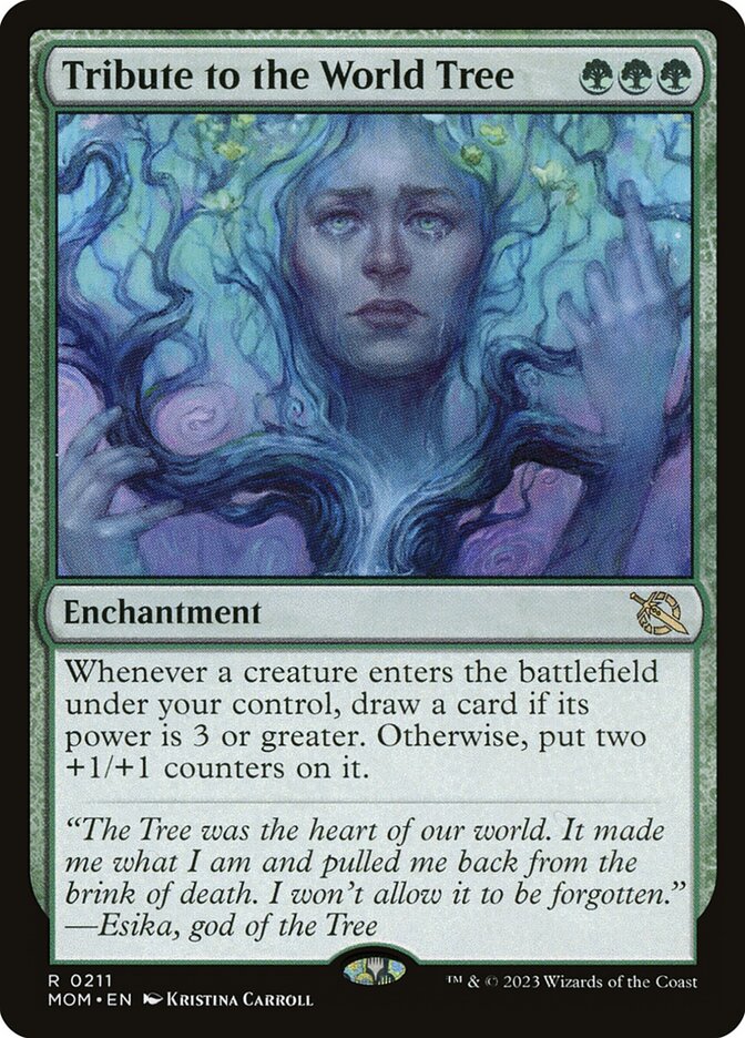 Tribute to the World Tree - March of the Machine (MOM)