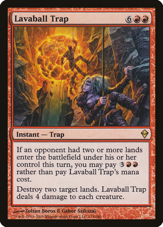 Lavaball Trap - [Foil] Zendikar (ZEN)
