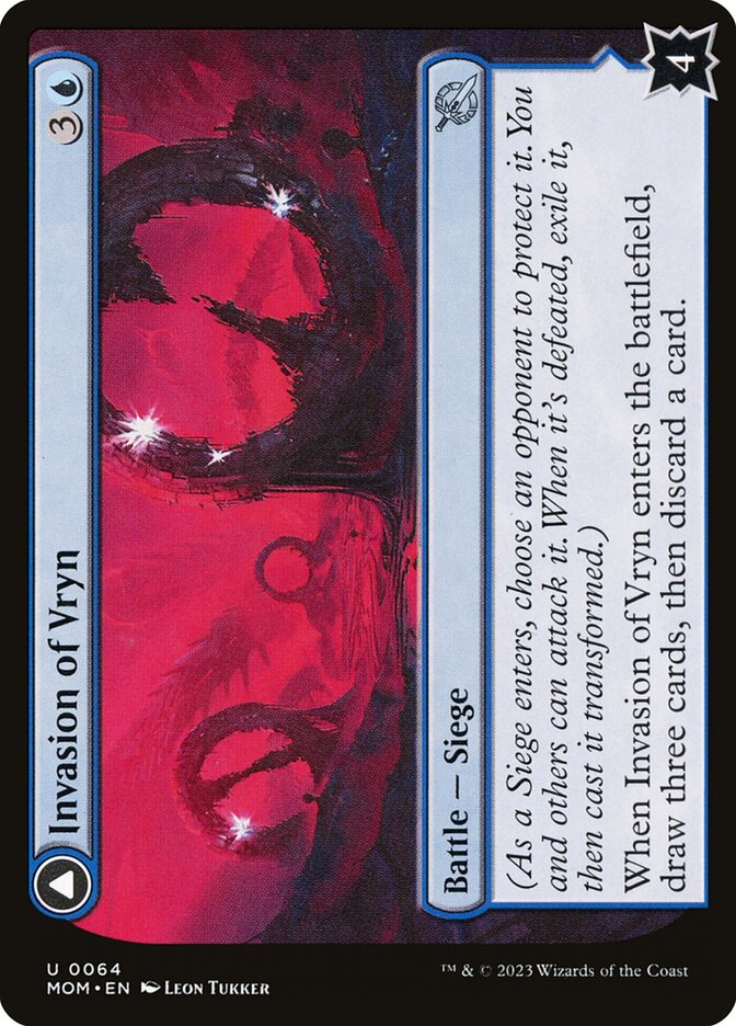 Invasion of Vryn // Overloaded Mage-Ring - [Foil] March of the Machine (MOM)