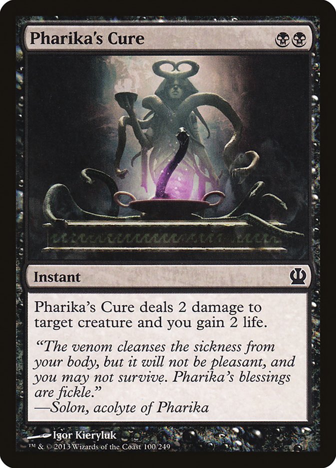 Pharika's Cure - [Foil] Theros (THS)