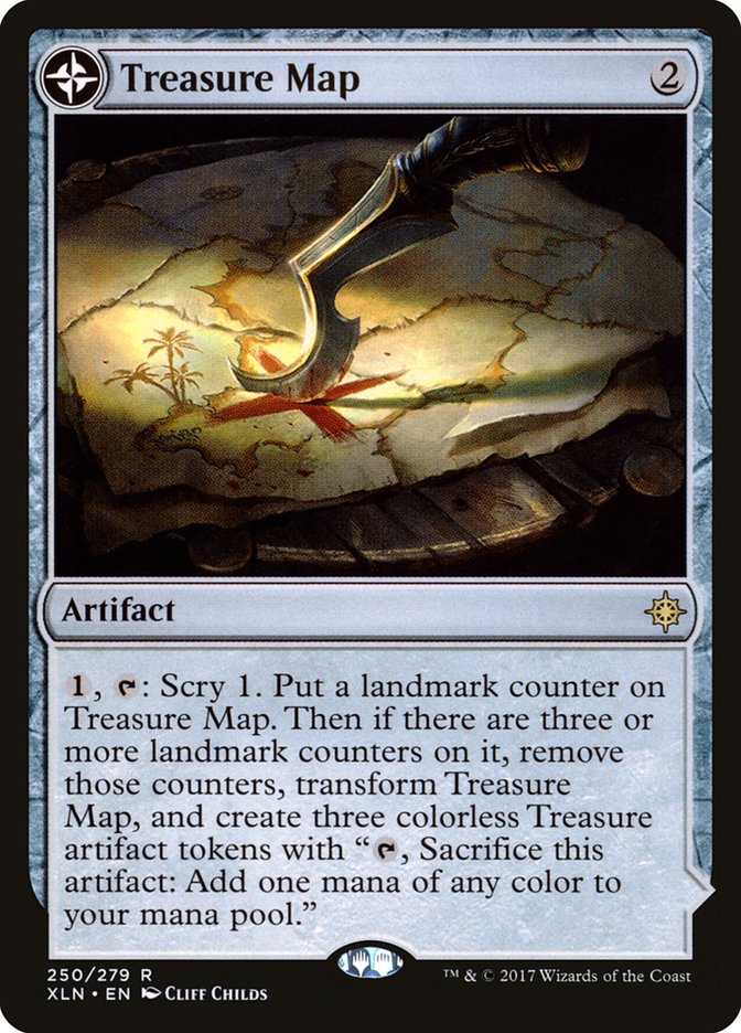 Treasure Map // Treasure Cove - [Foil] Ixalan (XLN)
