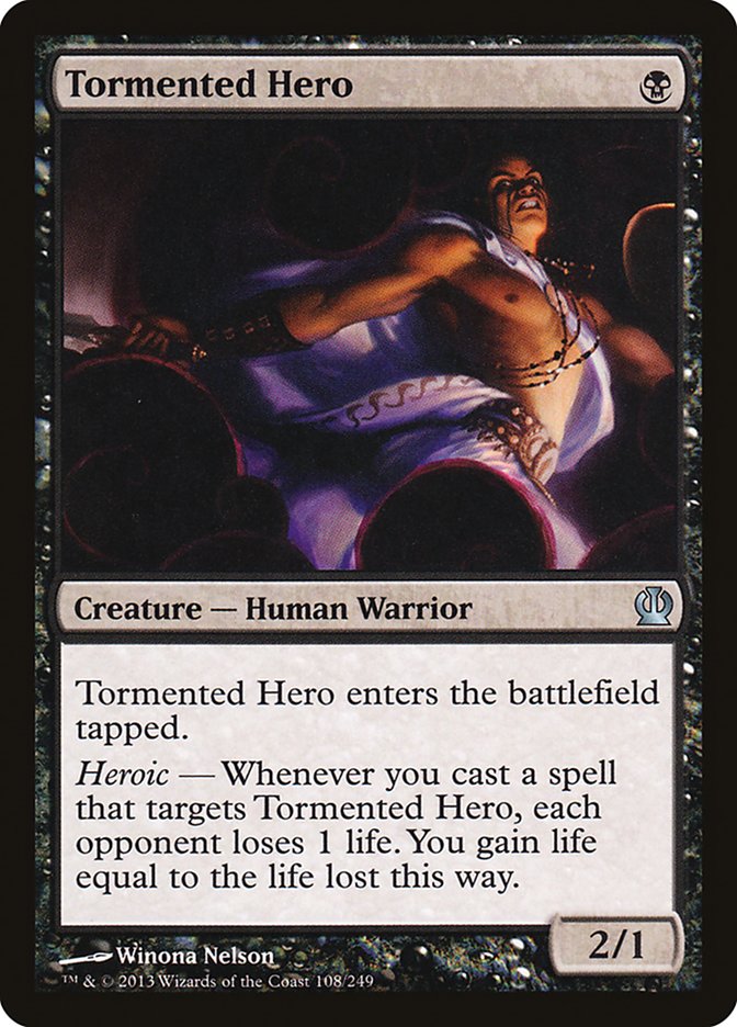 Tormented Hero - [Foil] Theros (THS)