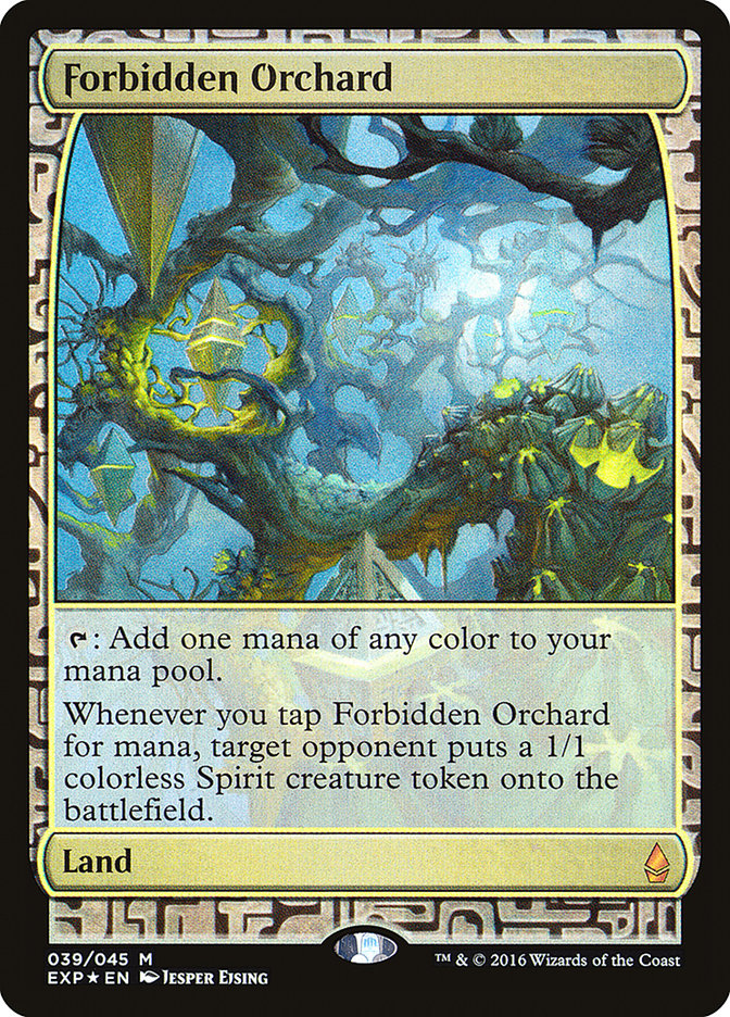 Forbidden Orchard - [Foil] Zendikar Expeditions (EXP)
