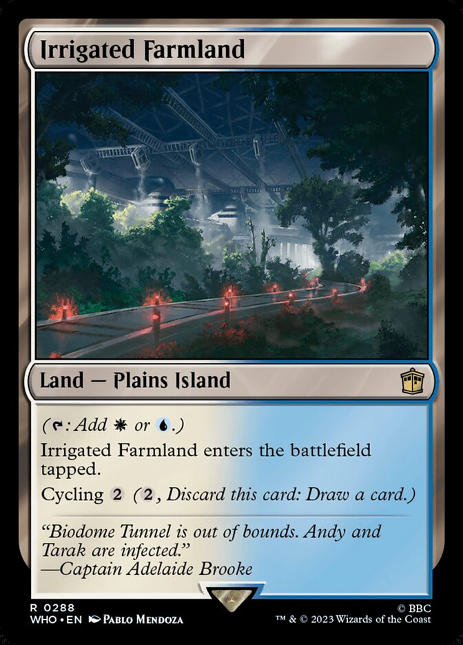 Irrigated Farmland - [Foil] Doctor Who (WHO)