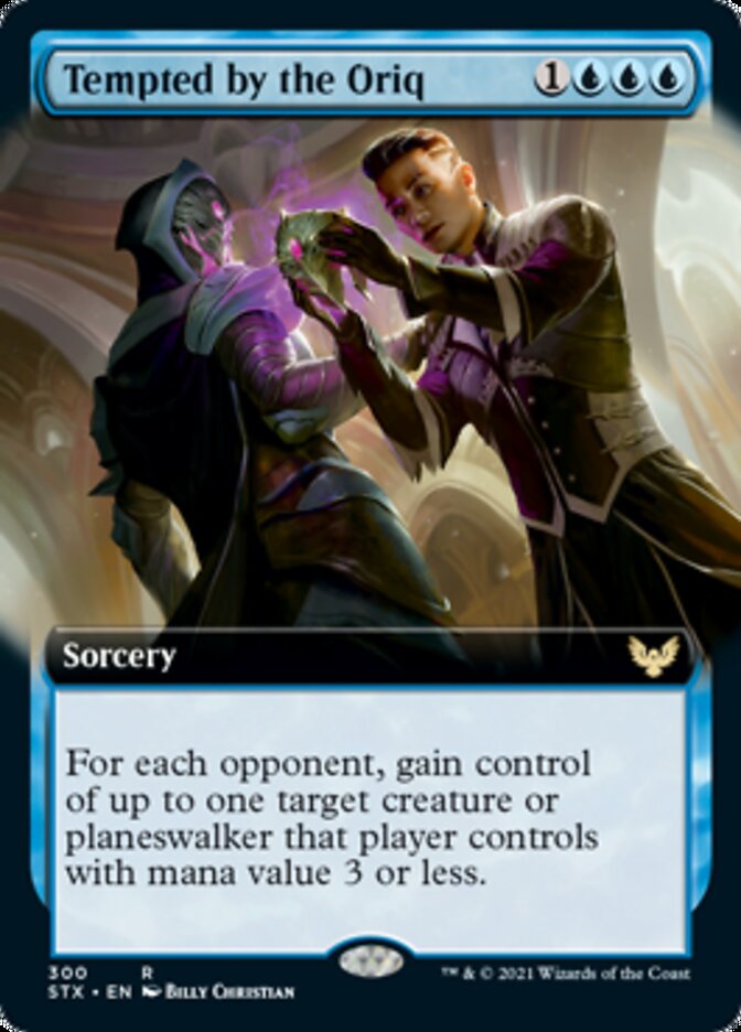 Tempted by the Oriq - [Foil, Extended Art] Strixhaven: School of Mages (STX)