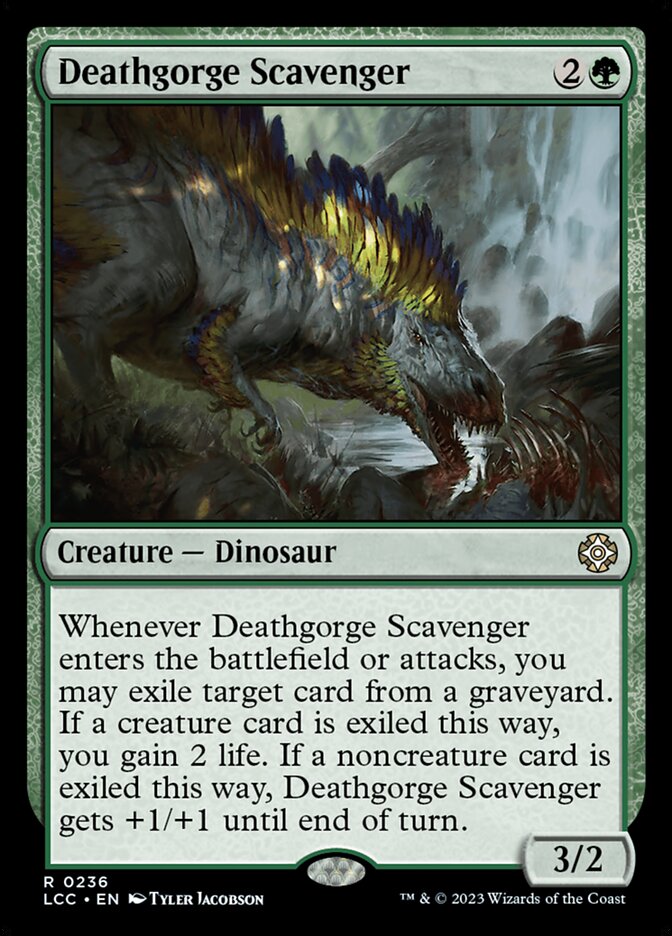 Deathgorge Scavenger - Lost Caverns of Ixalan Commander (LCC)