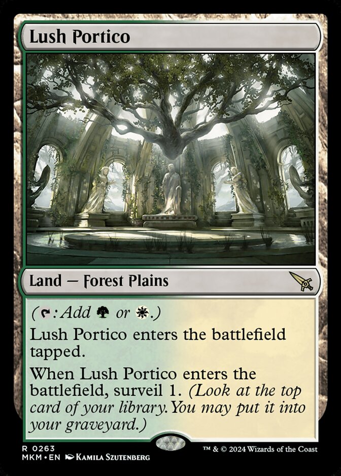 Lush Portico - [Foil] Murders at Karlov Manor (MKM)