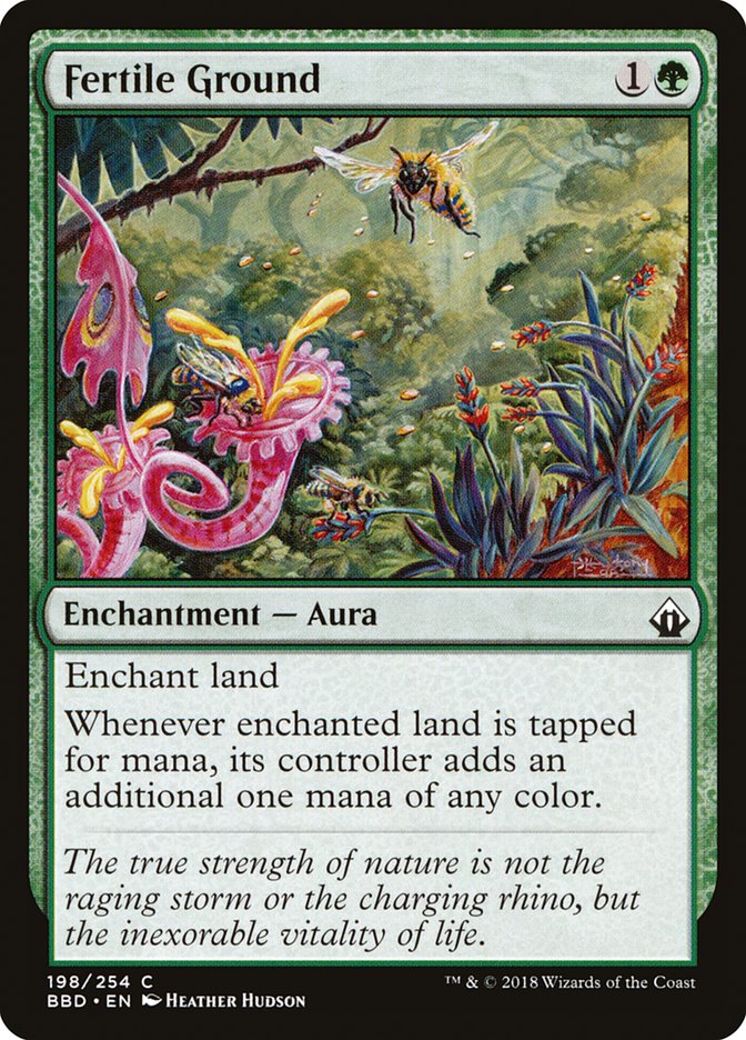 Fertile Ground - [Foil] Battlebond (BBD)