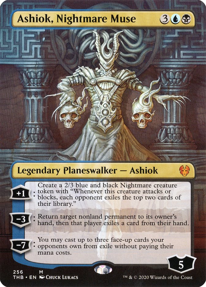 Ashiok, Nightmare Muse - [Borderless] Theros Beyond Death (THB)