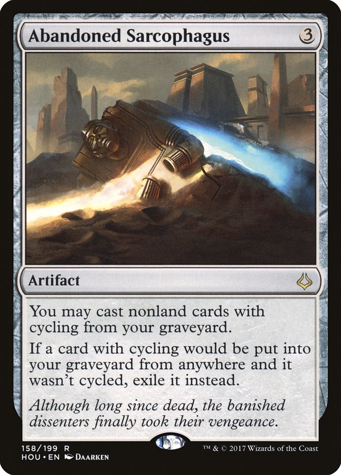 Abandoned Sarcophagus - [Foil] Hour of Devastation (HOU)