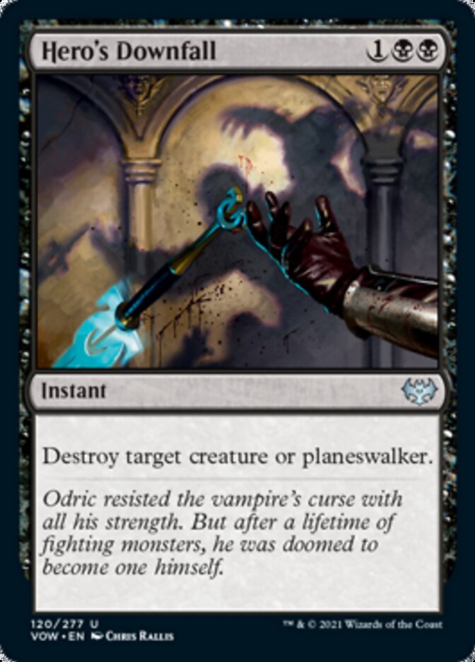 Hero's Downfall - [Foil] Innistrad: Crimson Vow (VOW)