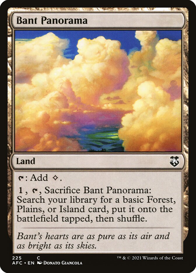 Bant Panorama - Forgotten Realms Commander (AFC)