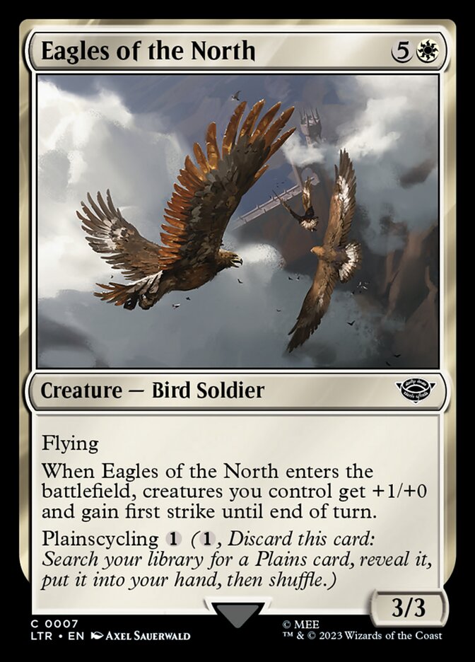 Eagles of the North - [Foil] The Lord of the Rings: Tales of Middle-earth (LTR)