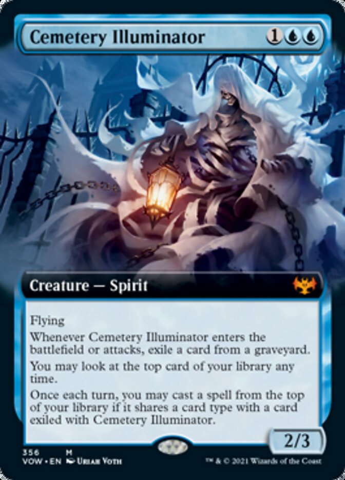 Cemetery Illuminator - [Foil, Extended Art] Innistrad: Crimson Vow (VOW)