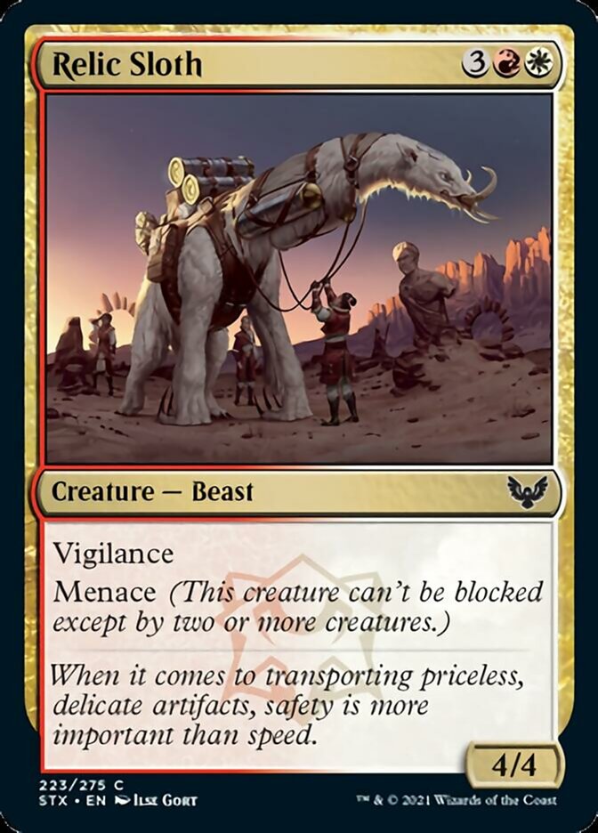 Relic Sloth - [Foil] Strixhaven: School of Mages (STX)