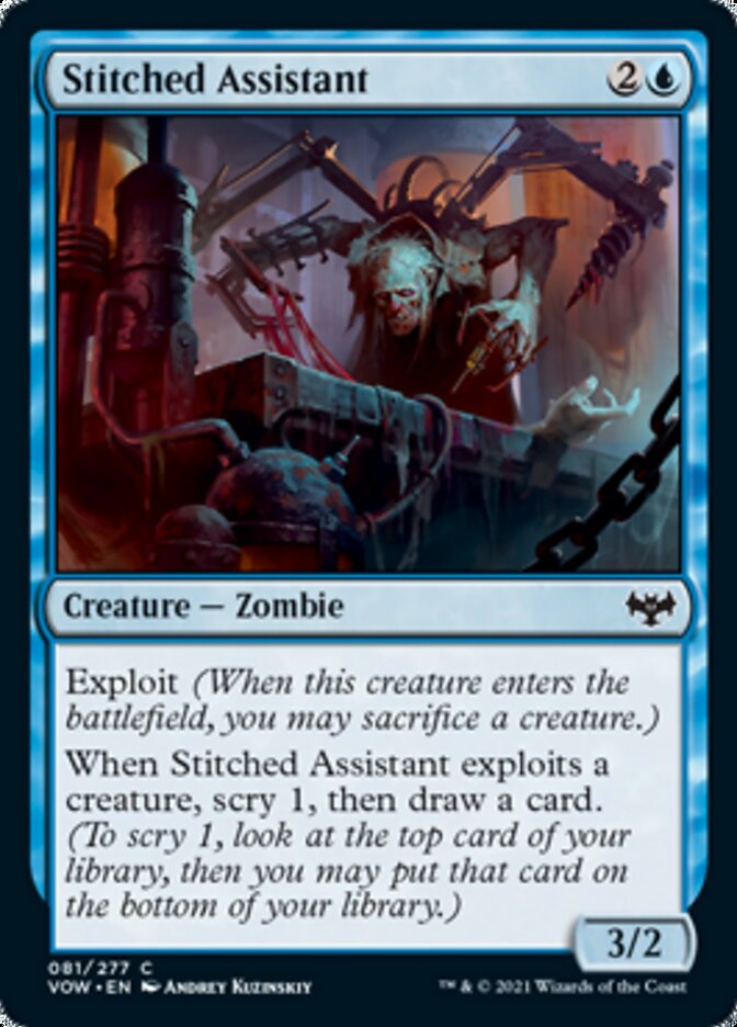 Stitched Assistant - Innistrad: Crimson Vow (VOW)