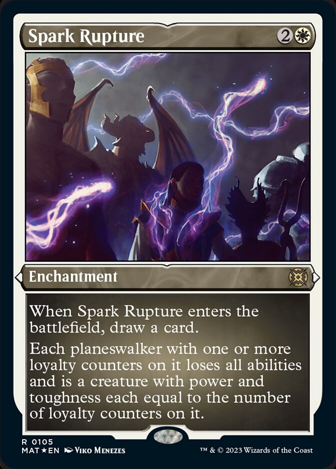 Spark Rupture - [Etched Foil] March of the Machine: The Aftermath (MAT)
