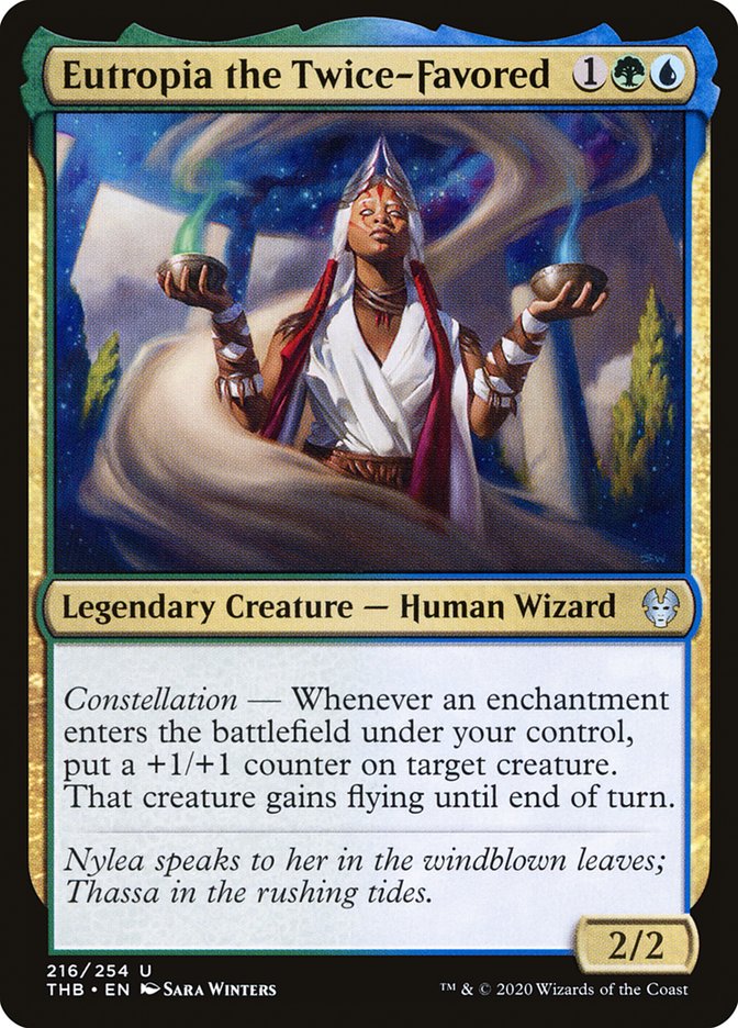 Eutropia the Twice-Favored - Theros Beyond Death (THB)