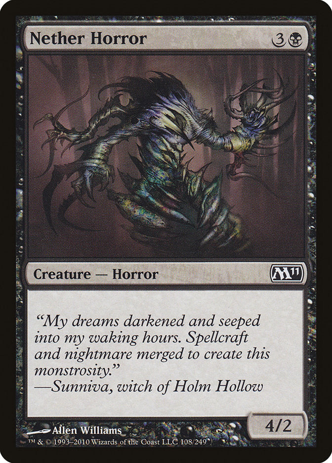 Nether Horror - [Foil] Magic 2011 (M11)