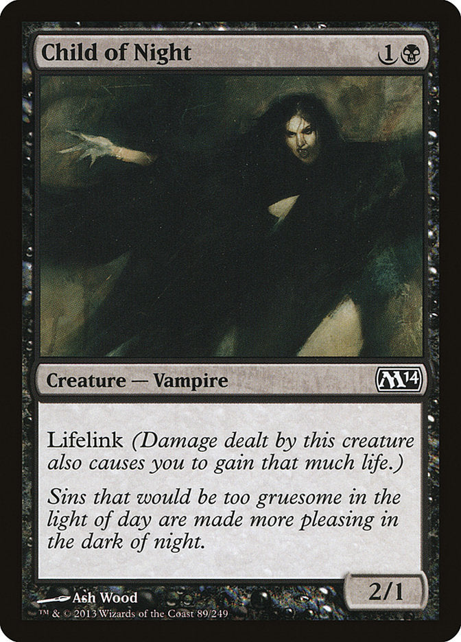 Child of Night - [Foil] Magic 2014 (M14)