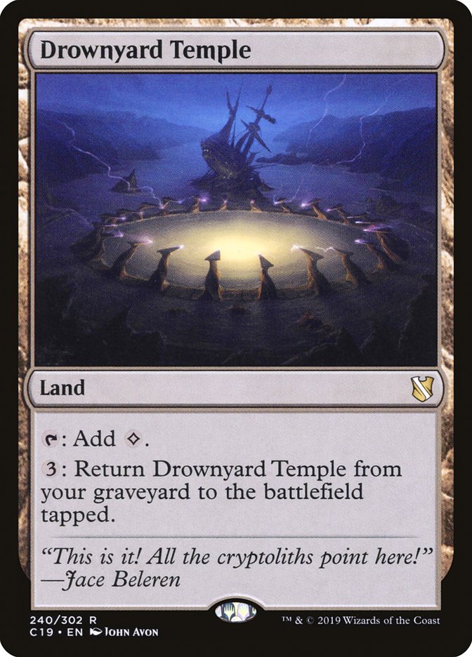 Drownyard Temple - Commander 2019 (C19)