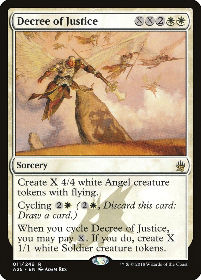 Decree of Justice - Masters 25 (A25)