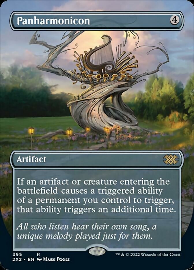mtg double masters borderless cards Panharmonicon exile another target permanent Magic The Gathering Final Options:0066 (Anime Borderless) - Wilds of Eldraine: Enchanting Tales (WOT) In Stock