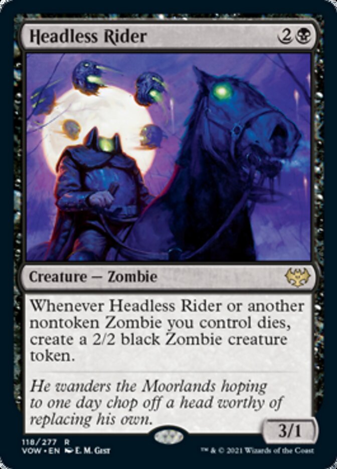 Headless Rider - [Foil] Innistrad: Crimson Vow (VOW)