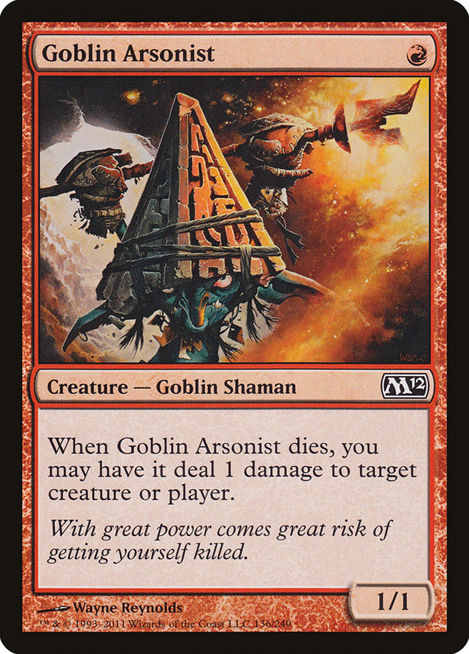 Goblin Arsonist - [Foil] Magic 2012 (M12)
